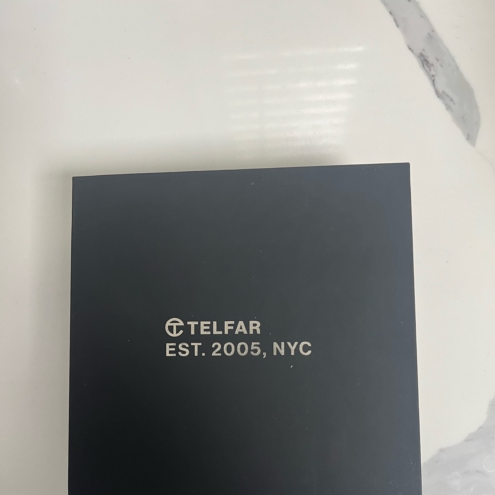 Telfar belt eggplant NIB size xs/s